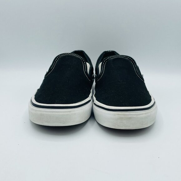 Vans Shoes Womens Size 7.5 Black Off The Wall Comfort Slip On Sneakers Skate - Picture 4 of 11